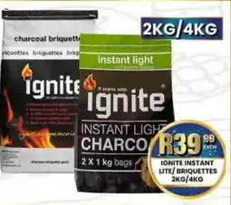 Take 'n Pay Ignite instant lite/ briquettes offer
