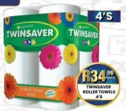 Take 'n Pay Twinsaver roller towels offer