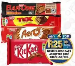 Take 'n Pay Nestle large bars assorted offer