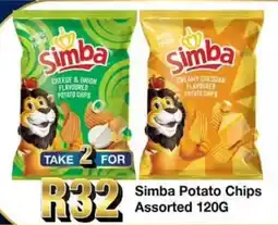 Take 'n Pay Simba Potato Chips Assorted offer