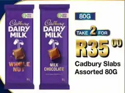 Take 'n Pay Cadbury Slabs Assorted offer