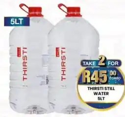Take 'n Pay Thirsti still water offer