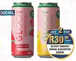 Take 'n Pay Gloot energy drink assorted offer
