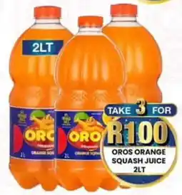 Take 'n Pay Oros orange squash juice offer
