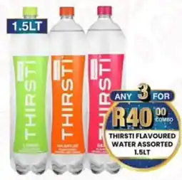 Take 'n Pay Thirsti flavoured water assorted offer