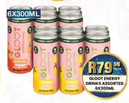 Take 'n Pay Gloot energy drinks assorted offer