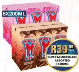 Take 'n Pay Super m milkshake assorted offer