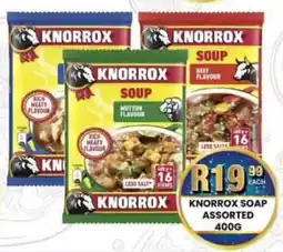 Take 'n Pay Knorrox soap assorted offer