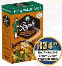 Take 'n Pay Rajah mild & spicy curry powder offer