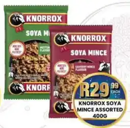 Take 'n Pay Knorrox soya mince assorted offer