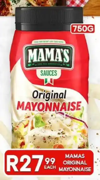 Take 'n Pay Mama's original mayonnaise offer