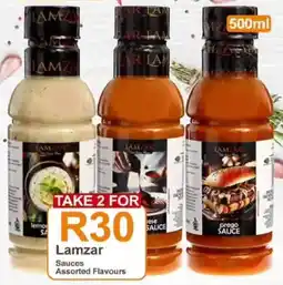 Take 'n Pay Lamzar Sauces Assorted Flavours offer