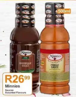Take 'n Pay Minnies Sauces Assorted Flavours offer
