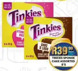 Take 'n Pay Tinkies sponge cake assorted offer