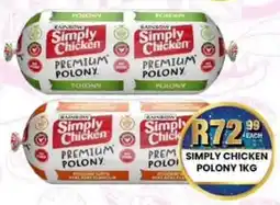 Take 'n Pay Rainbow Simply Chicken Polony offer