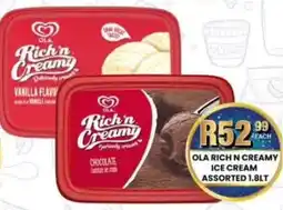 Take 'n Pay Ola rich n creamy ice cream assorted offer