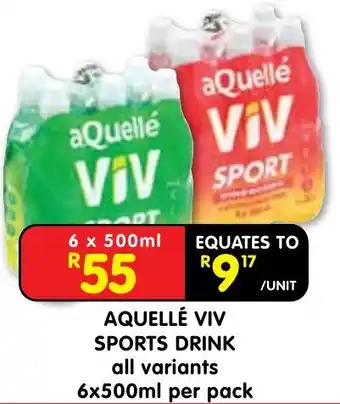 Aquellé viv sports drink