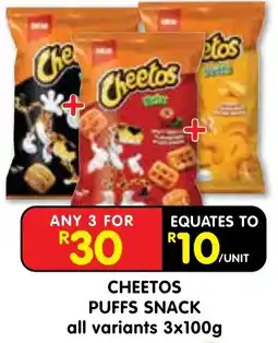 Shoprite Cheetos puffs snack offer