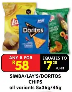 Shoprite Simba/ lay's/ doritos chips offer