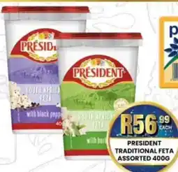 Take 'n Pay President traditional feta assorted offer