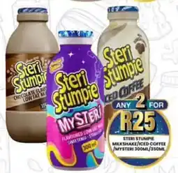 Take 'n Pay Steri stumpie milkshake/ iced coffee/ mysteri offer