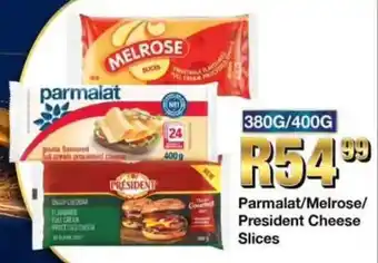 Take 'n Pay Parmalat/ Melrose/ President Cheese Slices offer
