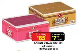 Shoprite Dodger cream biscuits offer