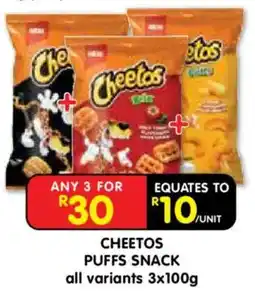 Shoprite Cheetos puffs snack offer