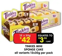Shoprite Tinkies mini sponge cake offer