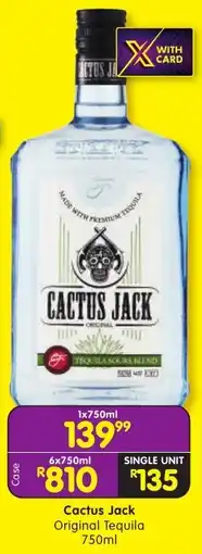 Shoprite Liquor Cactus Jack Original Tequila offer
