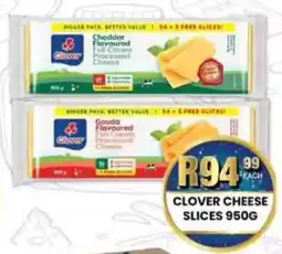 Take 'n Pay Clover cheese slices offer