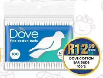 Take 'n Pay Dove cotton ear buds offer