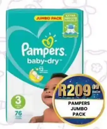 Take 'n Pay Pampers jumbo pack offer
