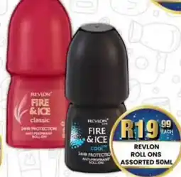 Take 'n Pay Revlon roll ons assorted offer