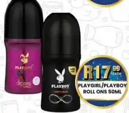 Take 'n Pay Playgirl/ playboy roll ons offer