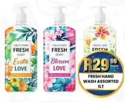Take 'n Pay Fresh hand wash assorted offer
