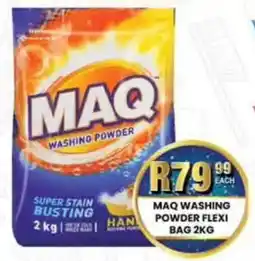 Take 'n Pay Maq washing powder flexi bag offer