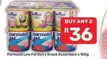 Pick n Pay Parmalat - low fat dairy snack offer
