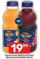 Pick n Pay Krush - krush 100% fruit juice blend offer