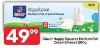 Pick n Pay Clover - happy squares medium fat cream cheese offer