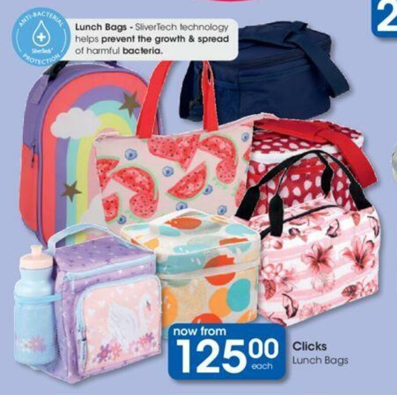 Clicks Lunch Bags offer at Clicks