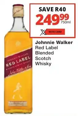 Liquor Shop Johnnie Walker Red Label Blended Scotch Whisky offer
