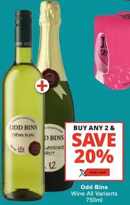 Liquor Shop Odd Bins Wine All Variants offer