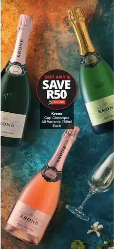 Liquor Shop Krone Cap Classique All Variants offer