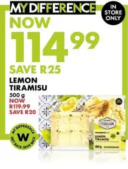 Woolworths Lemon Tiramisu offer