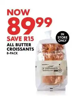 Woolworths All Butter Croissants 8-Pack offer