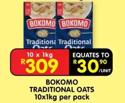 Shoprite BOKOMO Traditional Oats offer