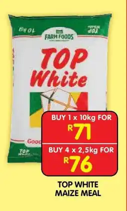 Shoprite TOP WHITE MAIZE MEAL offer