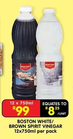 Shoprite BOSTON WHITE/BROWN SPIRIT VINEGAR offer