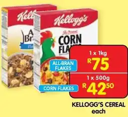 Shoprite Kellogg's Cereal offer
